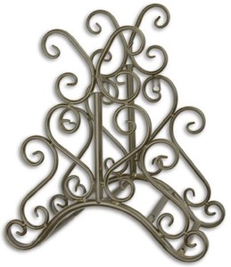 Casa Padrino support mural pour tuyau d'arrosage Art Nouveau brun 31,6 x H. 34,5 cm - Support mural pour tuyau en métal nostalgique - Accessoires de Jardin Baroque et Art Nouveau
