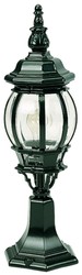 Casa Padrino lampe de jardin Art Nouveau 16 x 16 x H. 58 cm - Différentes Couleurs - lampadaire d'extérieur - lanterne de jardin - éclairage de chemin - éclairage d'entrée de terrasse de jardin