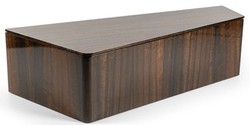 Casa Padrino conjunto de mesa de café de lujo marrón - 2 mesas de salón rectangulares - Muebles de sala de lujo