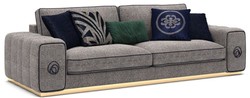 Luxus Sofa Grau, Designer Sofa Grau, Wohnzimmer Sofa Grau, Luxury Sofa Gray, Designer Sofa Gray, Living Room Sofa Gray