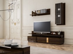 Luxus TV Schrank Set Braun, Luxus Fernsehschrank Set, Luxus Wohnzimmerschrank Set, Luxury TV Cabinet Set Brown, Luxury Cabinet Set, Luxury Living Room Cabinet Set