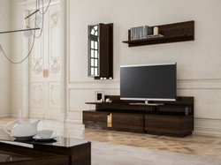 Luxus TV Schrank Set Braun, Luxus Fernsehschrank Set, Luxus Wohnzimmerschrank Set, Luxury TV Cabinet Set Brown, Luxury Cabinet Set, Luxury Living Room Cabinet Set