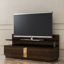 Luxus TV Schrank Braun Gold, Luxus Fernsehschrank, Luxus Wohnzimmerschrank, Luxury TV Cabinet Brown Gold, Luxury Cabinet, Luxury Living Room Cabinet