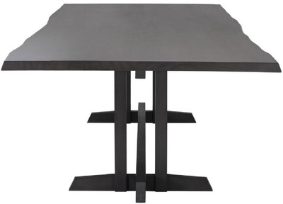 Casa Padrino Luxus Mahagoni Esstisch Mokkafarben 290,5 x 128 x H. 77 cm - Massivholz Küchentisch - Rechteckiger Esszimmertisch - Luxus Esszimmer Möbel