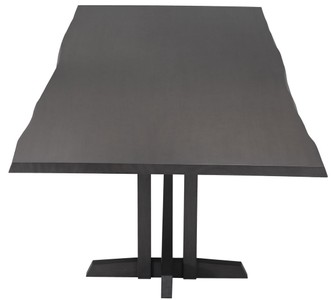 Casa Padrino Luxus Mahagoni Esstisch Mokkafarben 290,5 x 128 x H. 77 cm - Massivholz Küchentisch - Rechteckiger Esszimmertisch - Luxus Esszimmer Möbel