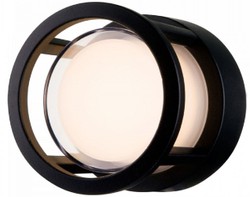 Casa Padrino applique murale d'extérieur LED noir Ø 10,8 cm - Lampe de jardin étanche - Lampe de terrasse - éclairage de jardin & patio moderne