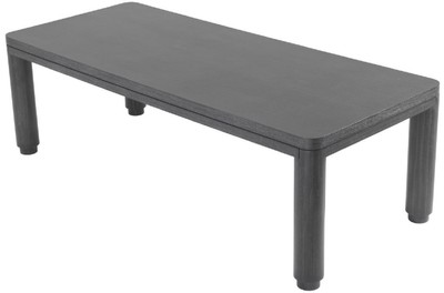 Casa Padrino Luxus Esstisch Anthrazitgrau 240 x 100 x H. 76 cm - Massivholz Küchentisch - Rechteckiger Esszimmertisch - Luxus Esszimmer Möbel