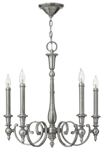 Casa Padrino lustre baroque argent antique Ø 61 x H. 63,5 cm - Lustre élégant de style baroque - Lampes Baroques
