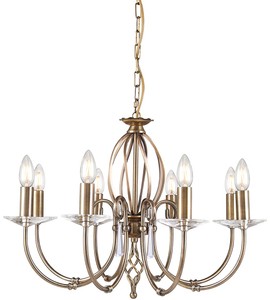 Barock Kronleuchter Antik Messing Barockstil Kronleuchter Prunkvoller Kronleuchter Baroque Chandelier Antique Brass Baroque Style Chandelier Ornate Chandelier