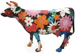 Deko Kuh Lebensgroße Kuh Designer Kuh Gartendeko Kuh Decorative Cow Life Size Cow Designer Cow Garden Decoration Cow
