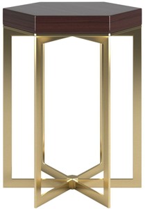Casa Padrino Luxus Art Deco Wohnzimmer Set Beige / Dunkelbraun Hochglanz / Gold - 2 Sofas & 2 Sessel & 1 Couchtisch & 2 Beistelltische - Edle Wohnzimmer Möbel - Luxus Qualität
