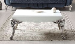 Barock Wohnzimmer Set Barock Sofa Barock Sessel Barock Couchtisch Blau Silber Baroque Living Room Set Baroque Sofas Baroque Armchairs Baroque Coffee Table Blue Silver