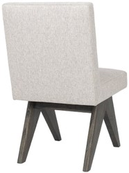 Casa Padrino sedia da pranzo di lusso naturale / marrone 48 x 54 x A. 86 cm - Sedia da cucina in legno massello - Mobili per sala da pranzo di lusso
