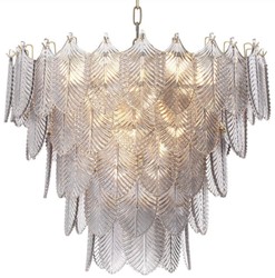 Casa Padrino lampadario di lusso ottone / grigio Ø 62 x A. 53 cm - Lampadario nobile hotel e ristorante - Qualità di Lusso