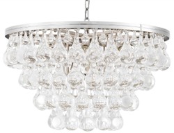 Luxus Glas Kronleuchter Silber Runder Kronleuchter Designer Kronleuchter Luxury Glass Chandelier Silver Round Chandelier Designer Chandelier