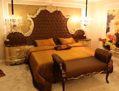Barock Schlafzimmer Set Barock Bett Barock Nachttische Barock Sitzbank Baroque Bedroom Set Baroque Bed Baroque Bedside Tables Baroque Bench