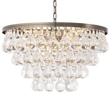 Casa Padrino lustre en verre de luxe laiton Ø 65 x H. 41 cm - Lustre de salon Noble - Qualité de Luxe