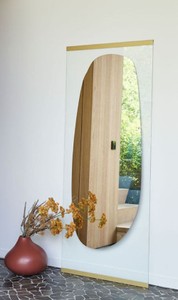 Casa Padrino espejo de diseño oro 71 x A. 178 cm - Espejo de pared elegante - Colección de Lujo