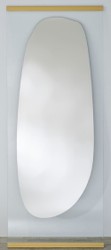 Casa Padrino specchio di design oro 71 x A. 178 cm - Elegante specchio da parete - Collezione di Lusso
