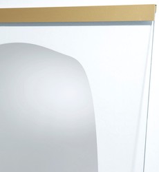 Casa Padrino specchio di design oro 71 x A. 178 cm - Elegante specchio da parete - Collezione di Lusso
