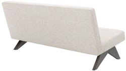 Casa Padrino canapé de luxe naturel / marron 152 x 81 x H. 75 cm - Canapé de salon - Meubles de salon de luxe