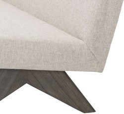 Casa Padrino canapé de luxe naturel / marron 152 x 81 x H. 75 cm - Canapé de salon - Meubles de salon de luxe