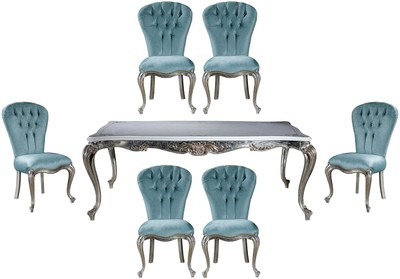 Barock Esszimmer Set Barock Esstisch mit 6 Stühlen Barock Esszimmer Möbel Baroque Dining Room Set Baroque Dining Table with 6 Chairs Baroque Dining Room Furniture Barock Esszimmer Set Barock Esstisch mit 6 Stühlen Barock Esszimmer Möbel Baroque Dining Room Set Baroque Dining Table with 6 Chairs Baroque Dining Room Furniture