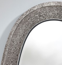 Luxus Spiegel Silber Designer Wandspiegel Silber Luxury Mirror Silver Designer Wall Mirror Silver 