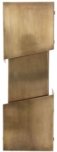 Casa Padrino lámpara de pared de diseño latón vintage 23 x 12 x A. 64,5 cm - Lámpara de pared moderna - Calidad de Lujo