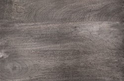 Casa Padrino mesa auxiliar de diseño industrial gris 43 x 35 x A. 46 cm - Mesa de metal de estilo industrial con tablero de madera maciza - Muebles de diseño industrial