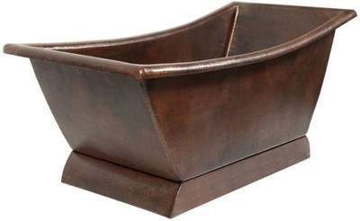 Luxus Retro Rustikale Freistehende Kupfer Badewanne Luxury Retro Rustic Freestanding Copper Bathtub