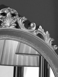 Barock Spiegel Wandspiegel Silber Baroque Mirror Wall Mirror Silver Barock Spiegel Wandspiegel Silber Baroque Mirror Wall Mirror Silver