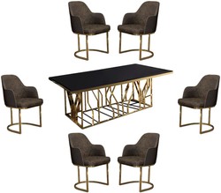 Luxus Esszimmer Set Luxus Esstisch mit 6 Stühlen Luxus Esszimmer Möbel Luxury Dining Room Set Luxury Dining Table with 6 Chairs Luxury Dining Room Furniture Luxus Esszimmer Set Luxus Esstisch mit 6 Stühlen Luxus Esszimmer Möbel Luxury Dining Room Set Luxury Dining Table with 6 Chairs Luxury Dining Room Furniture