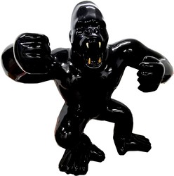 Casa Padrino Skulptur Gorilla Schwarz Gold Black Sculpture Giant Rieisg Riesige Große Garten Garden Casa Padrino Skulptur Gorilla Schwarz Gold Black Sculpture Giant Rieisg Riesige Große Garten Garden