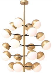 Luxus Wohnzimmer Hotel Kronleuchter Antik Messing Weiß Luxury Halogen Living Room Hotel Chandelier Antique Brass White