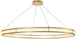 Luxus LED Wohnzimmer Kronleuchter Antik Messing Weiß Luxury LED Living Room Chandelier Antique Brass White