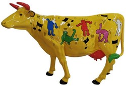 Deko Kuh Lebensgroße Kuh Designer Kuh Gartendeko Kuh Decorative Cow Life Size Cow Designer Cow Garden Decoration Cow