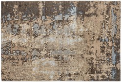 Luxus Designer Baumwoll Wohnzimmer Teppich Beige Braun Blau Luxury Designer Cotton Living Room Carpet Beige Brown Blue