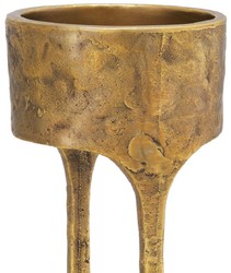 Luxus Designer Kerzenhalter Kerzenständer Vintage Messing Schwarz Luxury Designer Candle Holder Candlestick Vintage Brass Black