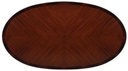 Luxus Barock Mahagoni Esstisch Oval Dunkelbraun Weiß Gold Luxury Baroque Mahogany Dining Table Oval Dark Brown White Gold