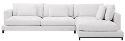 Luxus Wohnzimmer Hotel Sofa Ecksofa Weiß Schwarz Luxury Living Room Hotel Sofa Corner Sofa White Black