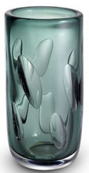 Luxus Designer Deko Glas Vase Blumenvase Grün Luxury Designer Decorative Glass Vase Flower Vase Green