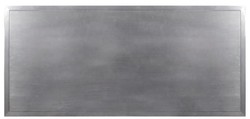 Casa Padrino tavolo da pranzo Art Déco di lusso nero / argento 240 x 110 x A. 78 cm - Tavolo da pranzo nobile - Mobili per Sala da Pranzo Art Déco