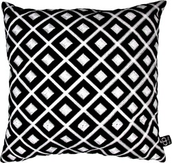 Casa Padrino cuscino per hotel di lusso nero / bianco 50 x H. 50 cm - collezione hotel Casa Padrino cuscino per hotel di lusso nero / bianco 50 x H. 50 cm - collezione hotel