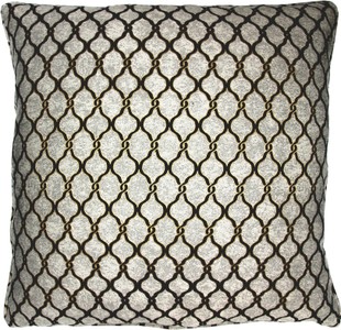 Casa Padrino almohada de hotel de lujo negro / blanco 50 x H. 50 cm - colección hotel