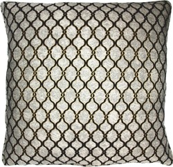 Casa Padrino cuscino per hotel di lusso nero / bianco 50 x H. 50 cm - collezione hotel