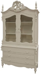 Luxus Landhausstil Massivholz Küchenschrank Antik Creme Luxury Country Style Solid Wood Kitchen Cabinet Antique Cream