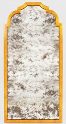 Casa Padrino Baroque Wall Mirror Gold 70 x 3 x H. 145 cm - Elegant Baroque Mirror with Antique Mirror Glass - Baroque Furniture