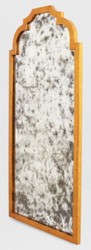 Casa Padrino Baroque Wall Mirror Gold 70 x 3 x H. 145 cm - Elegant Baroque Mirror with Antique Mirror Glass - Baroque Furniture
