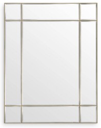 Casa Padrino miroir mural de luxe laiton vintage 140 x 4 x H. 180 cm - Miroir de salon - Miroir de chambre - Miroir d'armoire - Meubles de Luxe